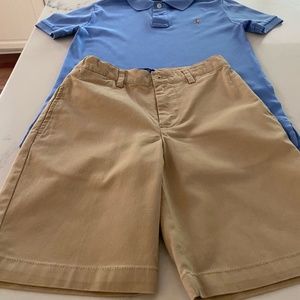 Polo Shirt and Shorts